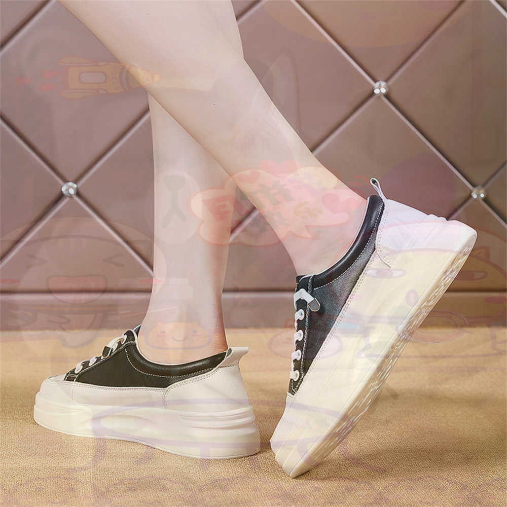 Women Formal Wear On Sale - Lace-up Chunky Loafers Woman Skateboarding Sports