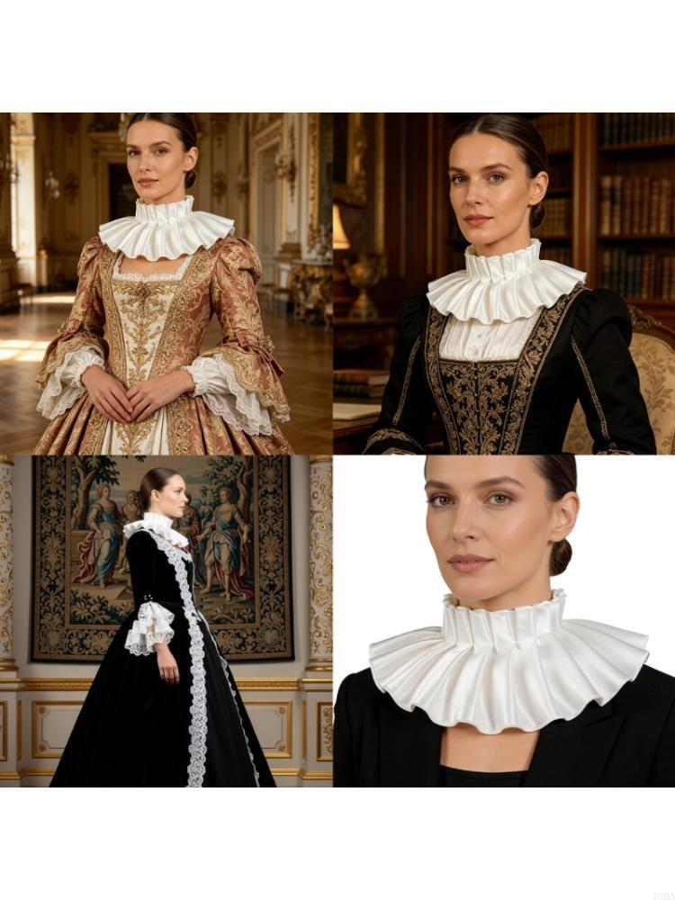 Women Formal Event Wear - Victorian Detachable Collar For Women Theme