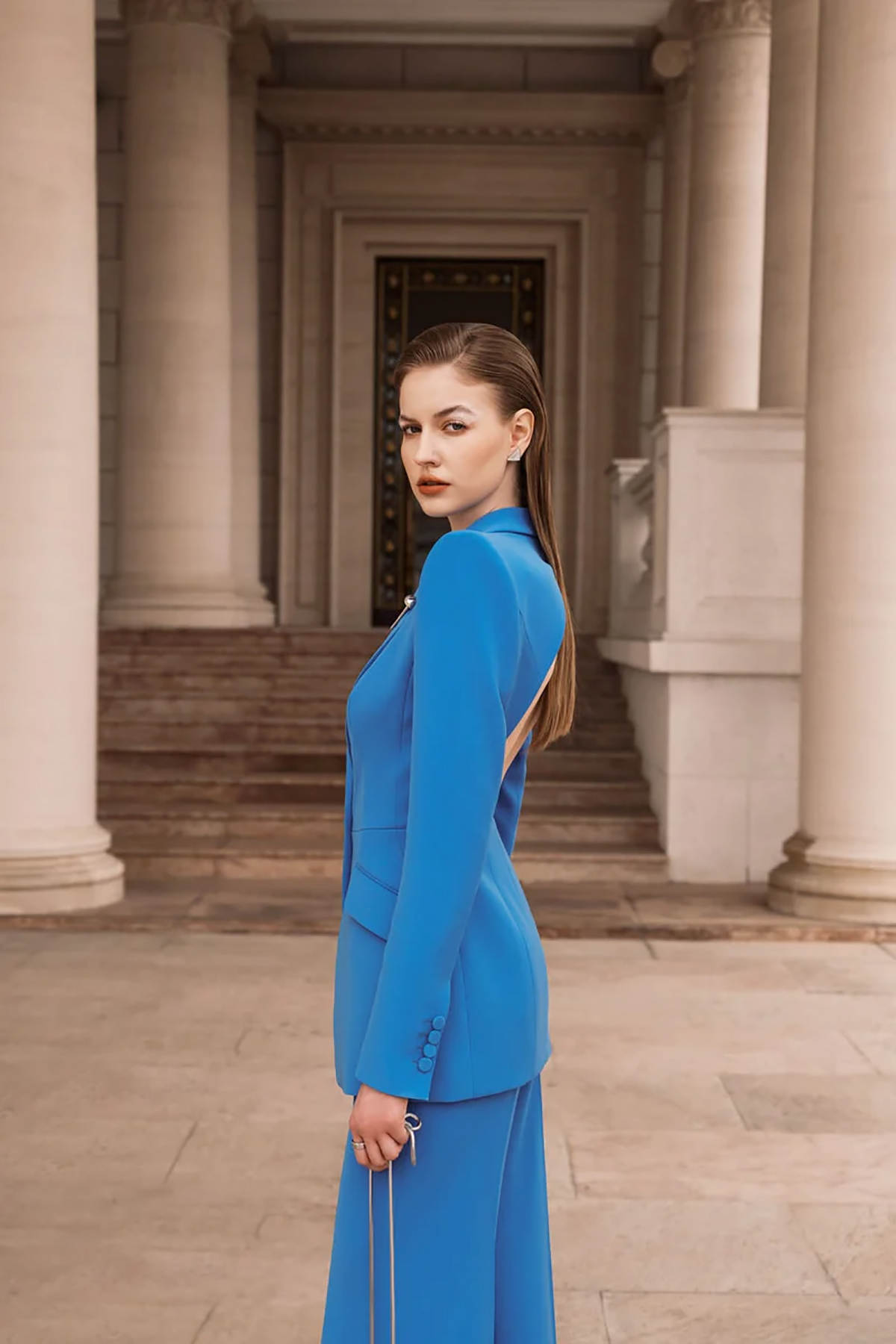 Sexy Open Back Women Blazer Su - Women Formal Wear For Graduation review and price