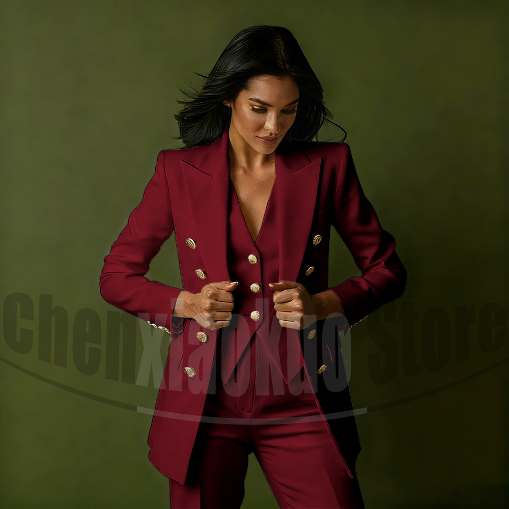 Women's Double Breasted Three  - Women Formal Wear Office review and price
