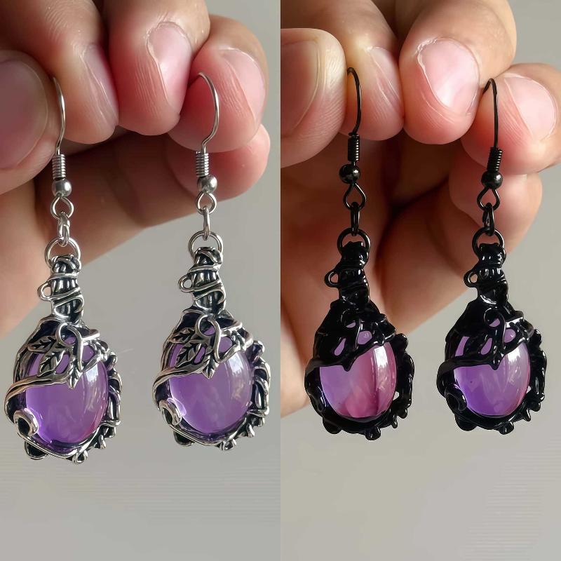 Vintage Purple Crystal Hollow  - Women Formal Event Wear review and price