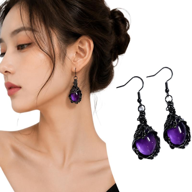 Vintage Purple Crystal Hollow  - Women Formal Event Wear review and price