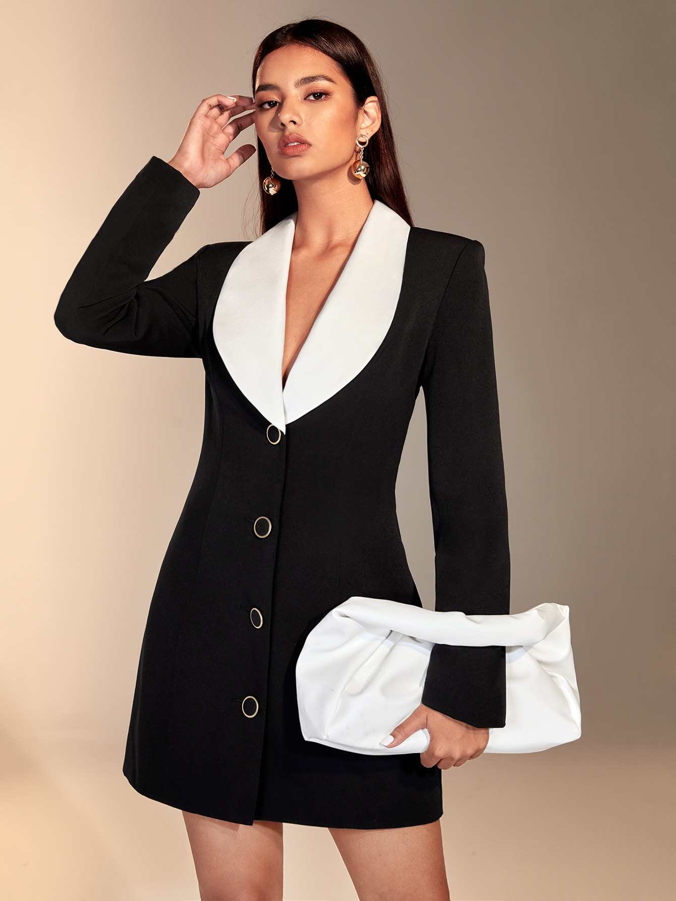 Color Matching Women Blazer Dr - Women Formal Wear For Graduation review and price