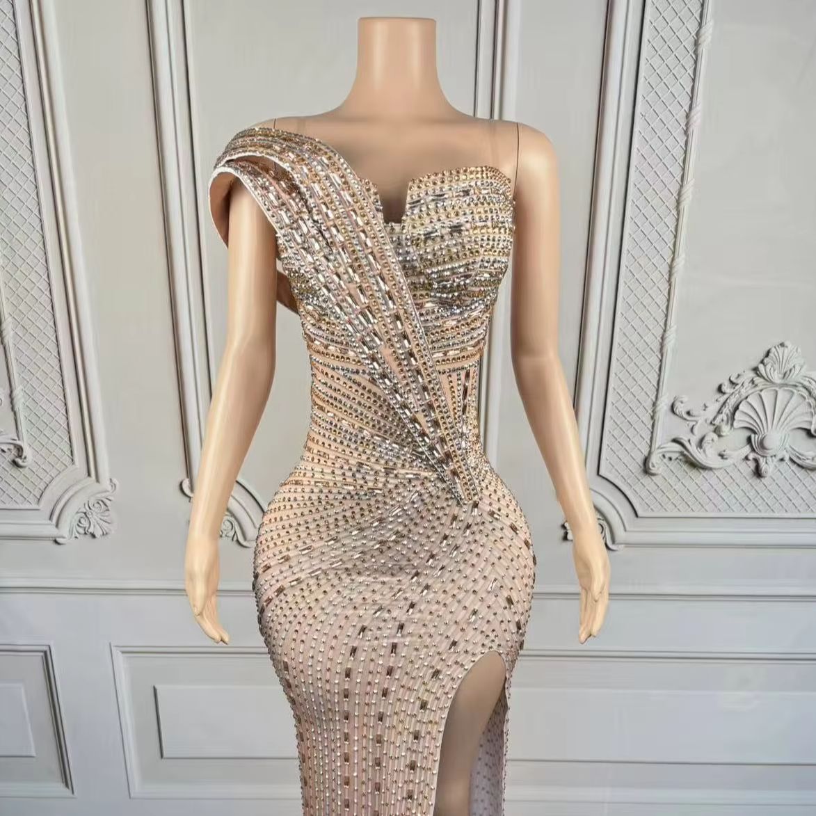 Xiangbin Sparkly Crystals Form - Women Formal Wear For Graduation review and price