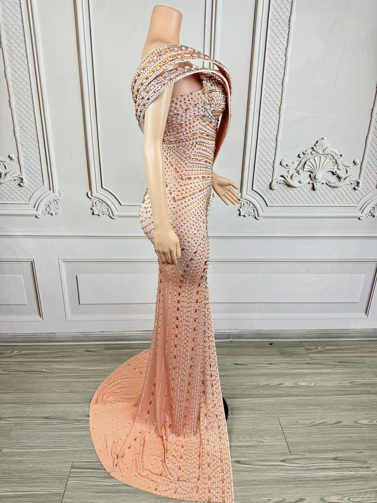 Xiangbin Sparkly Crystals Form - Women Formal Wear For Graduation review and price