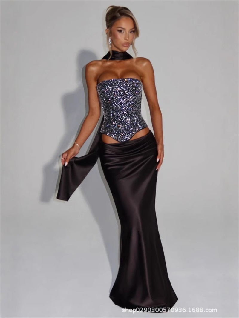 Sexy Mermaid Women Prom Dress  - Women Formal Wear With Skirt review and price
