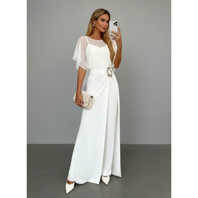 2026 New Women White Chiffon J - Women Formal Wear Dress review and price