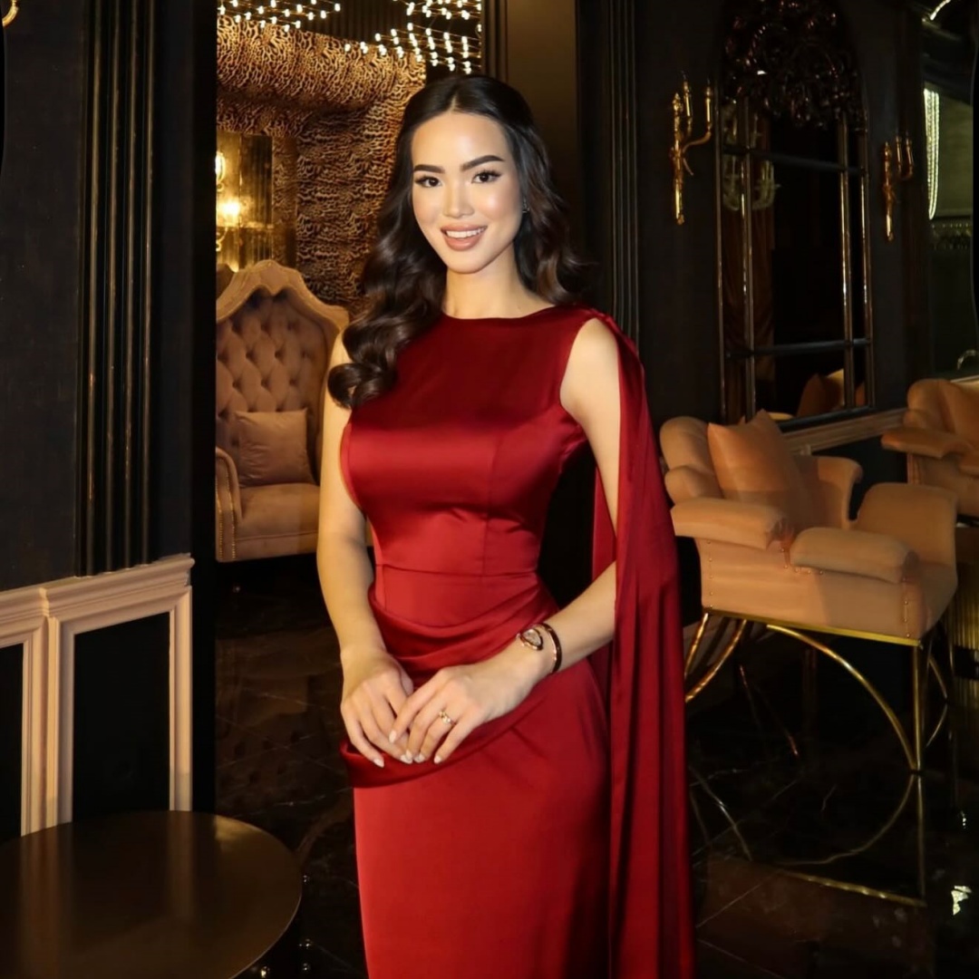 Bella Customized Red Satin One - Women Formal Wear For Graduation review and price