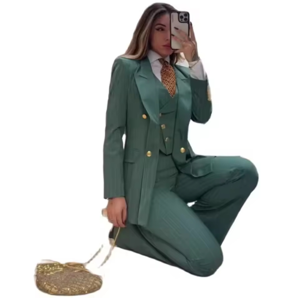 Fashion Navy Blue Striped Wome - Women Formal Wear Trousers review and price