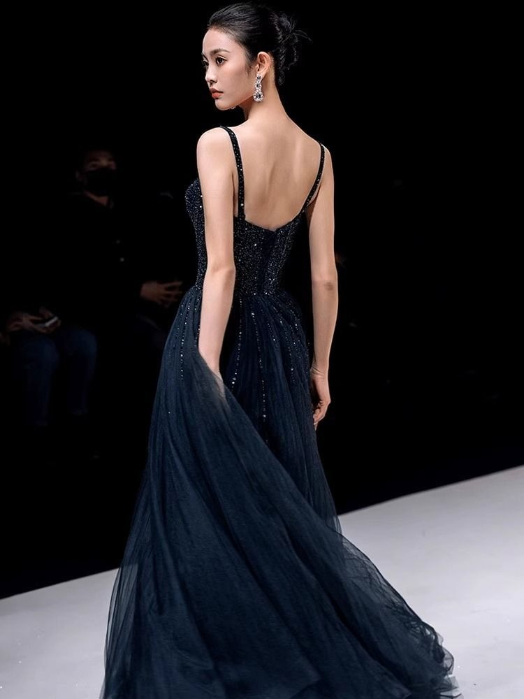 Elegant Princess Navy Blue Seq - Women Formal Wear For Graduation review and price
