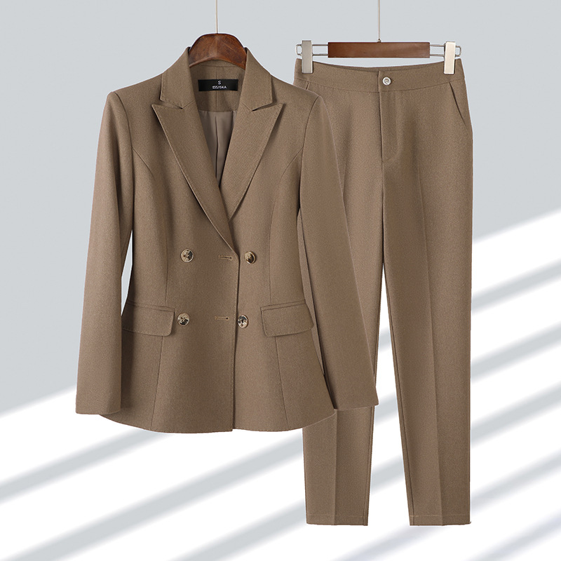 Fashion Ladies Pant Suit Forma - Women Formal Wear With Black Blazer review and price