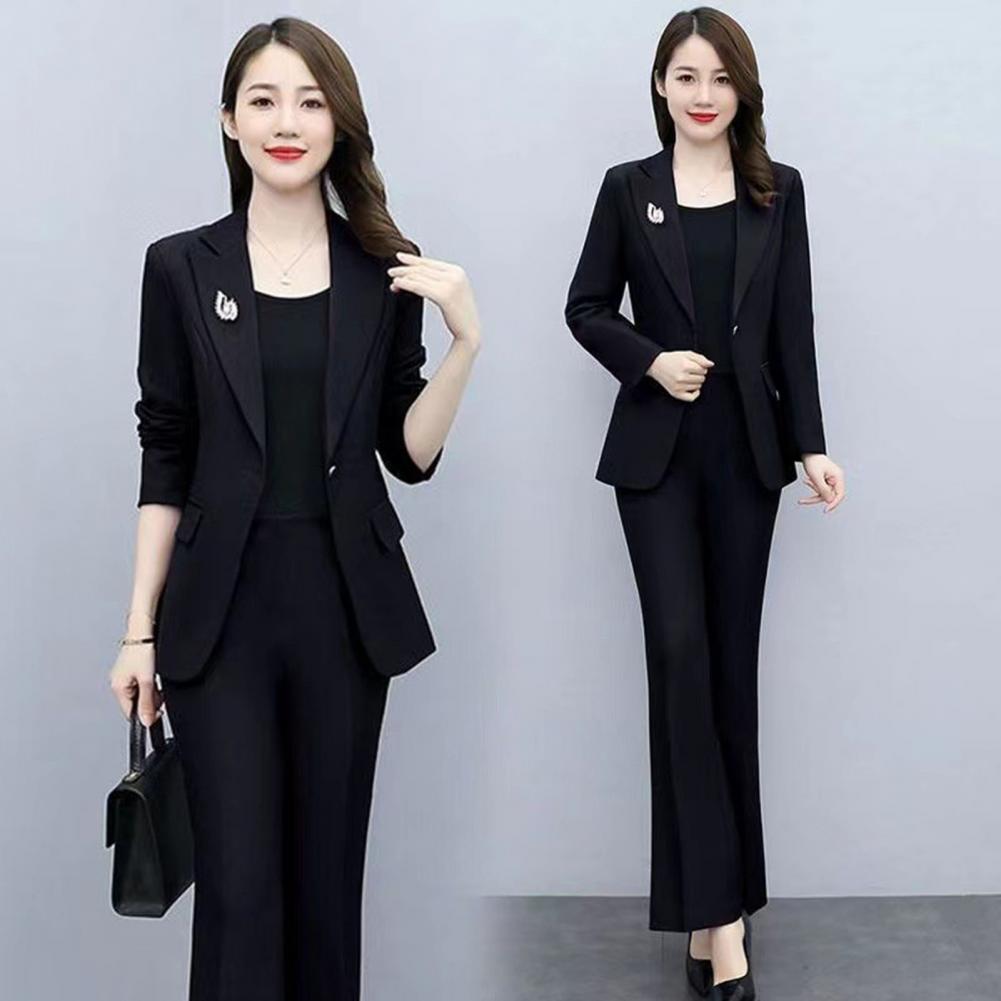 2 Pcs/Set Lady Formal Coat Pan - Women Formal Wear Trousers review and price