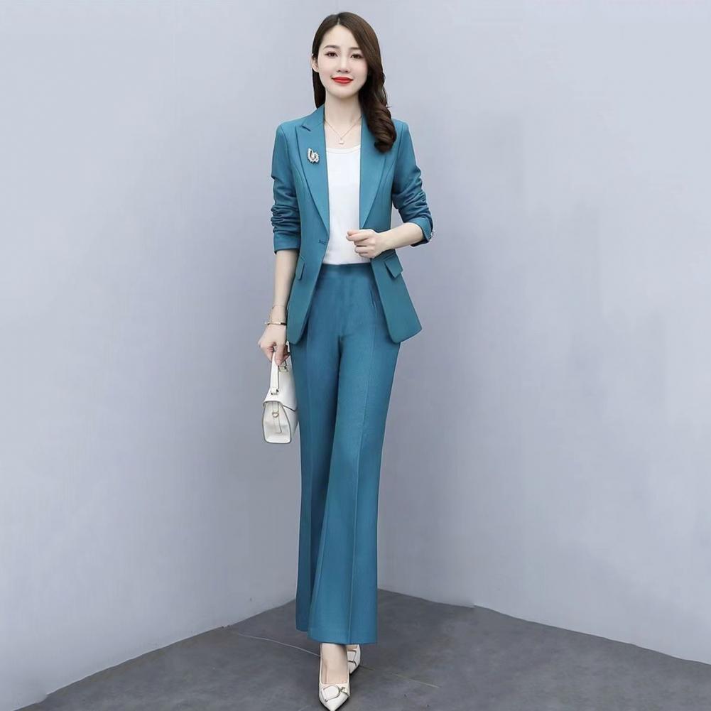 2 Pcs/Set Lady Formal Coat Pan - Women Formal Wear Trousers review and price