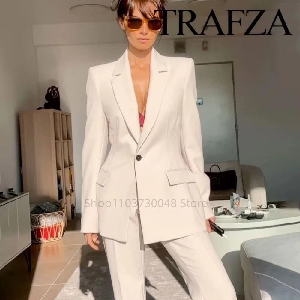 Fashion Office Ladies Blazer a - Women Formal Wear Trousers review and price