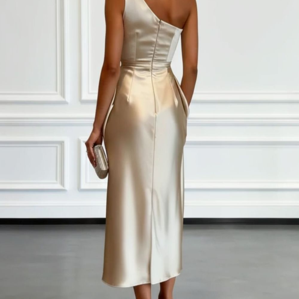 Sophisticated Satin Evening Dr - Women Formal Event Wear review and price