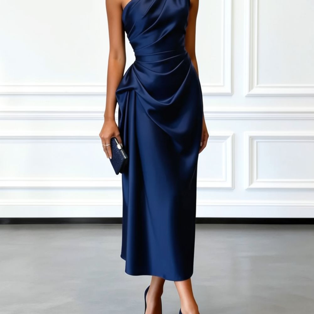 Sophisticated Satin Evening Dr - Women Formal Event Wear review and price
